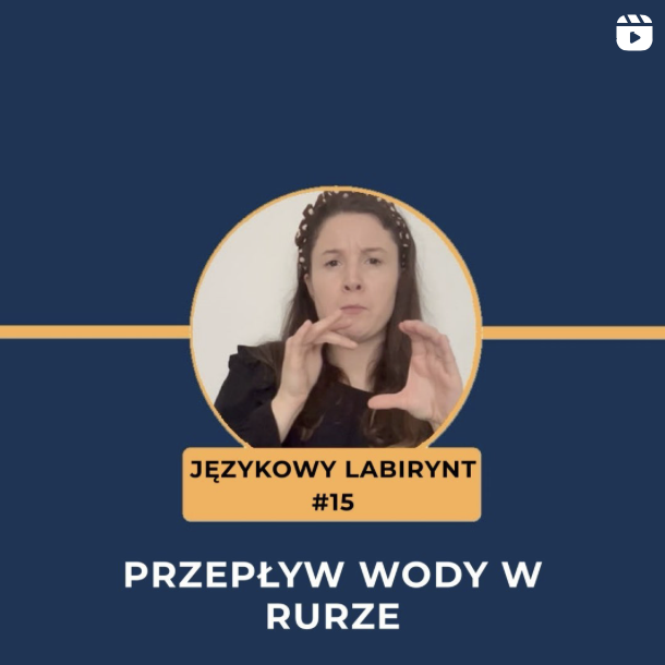 Przepływ wody w rurze